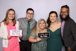 Photobooth with Chance, Lexy, and Maddy